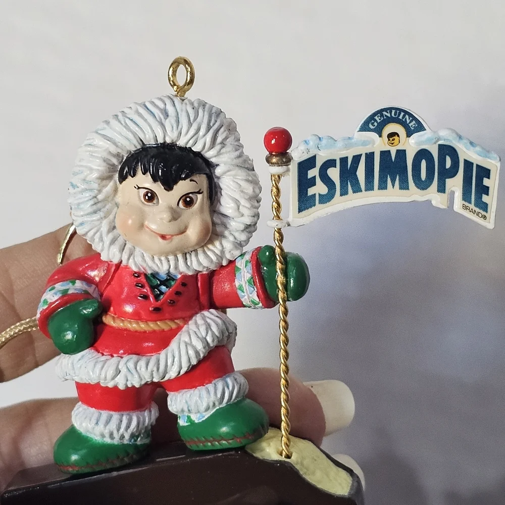 Carlton Cards Christmas Ornament Heirloom Collection Eskimo Explorer Eskimo Pie